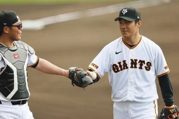 巨人・則本(3年13億) 最速146キロ「田中さんに負けてられない」