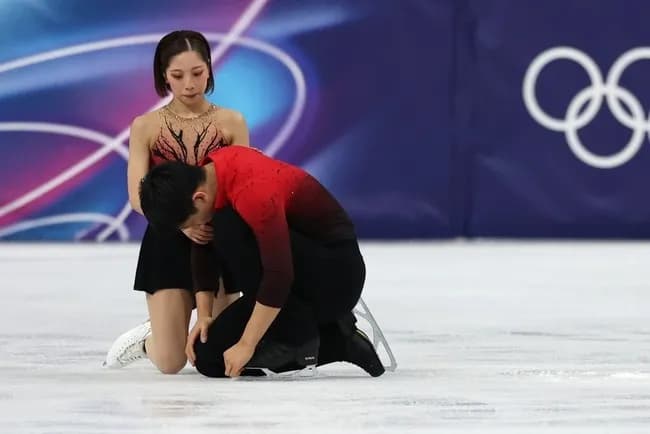 【冬季五輪】りくりゅう、まさかのショート５位発進　得意リフトでバランス崩す痛恨ミス…木原龍一は演技後唖然、波乱のスタート