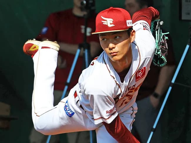 【朗報】楽天のドラフト1位投手、「加速するストレート」の使い手だった