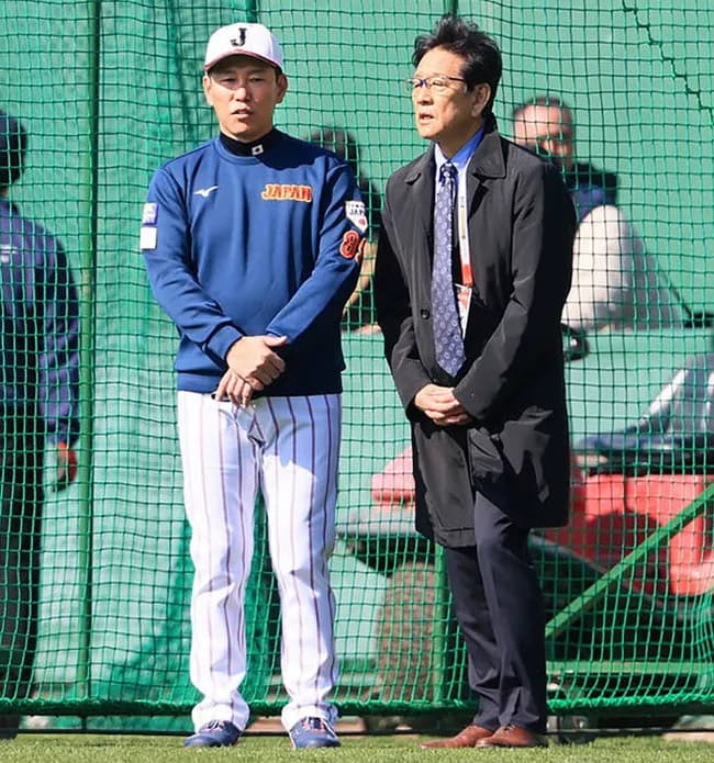 【予祝】侍ジャパン・栗山英樹前監督「『連覇おめでとうございます』と先に…」「すごくいい感じの空気」ＷＢＣ連覇を確信…宮崎合宿でダルらと再会