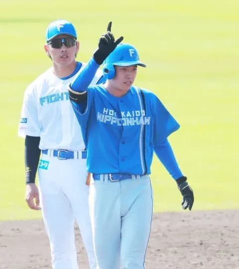 【日本ハム】ドラフト５位の高卒ルーキー藤森海斗がマルチ安打　稲葉篤紀２軍監督も「自信持っていい」と絶賛