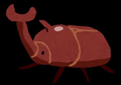 クソでけえカブトムシいた