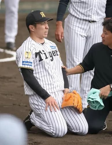 阪神・石井大智、左アキレス腱断裂だった　手術し退院「これから長いリハビリ」