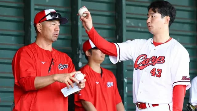 カープ島内『新フォーク』習得へ！｢試しでやってみたら意外と」