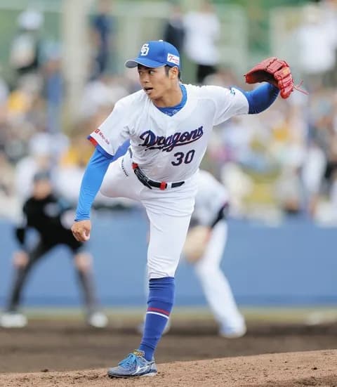 中日根尾、実戦4イニング連続無失点！勢いのあるストレートで三者凡退に
