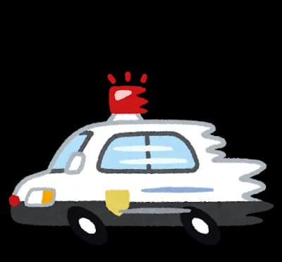 黄ナンバーでUber配達してるやつ見かけたから110に通報した