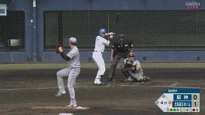 【日本ハム対阪神オープン戦】日本ハム・西川遥輝、阪神・岩貞からオープン戦第1号ソロホームラン！！！！！！！！！！！！！！