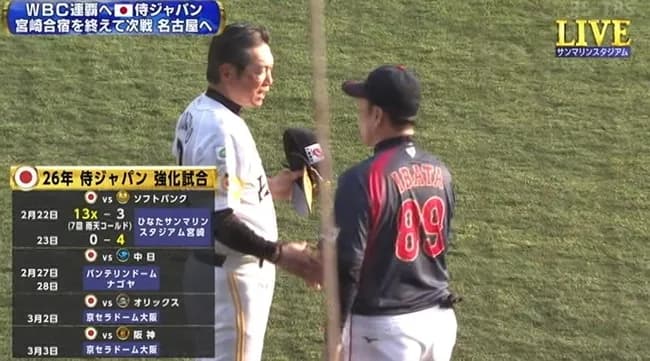 わずか２安打のみ…侍ジャパン、前日１３点大勝から一転零封負け…投打でピッチクロック違反も