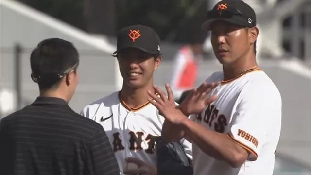 【巨人】9回途中交代の山城京平　左足のふくらはぎが軽くつったための交代