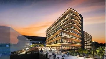 エスコングループ会社が北広島・Ｆビレッジに新商業施設、工事始まる　 JR新駅と直結で再来年春の開業目指す