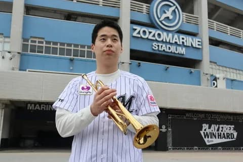 警察官と二足のわらじで声援届ける　千葉ロッテ応援団長