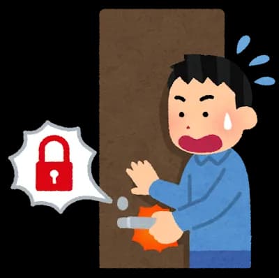 ヤバイ部屋に閉じ込められたンゴ