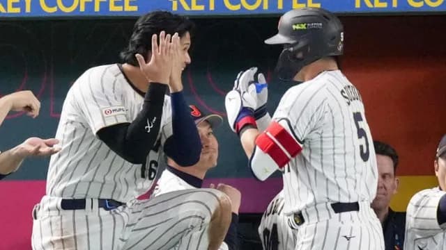 侍J鈴木誠也×大谷翔平『いないいないばぁ』パフォーマンス大人気ｗｗｗ