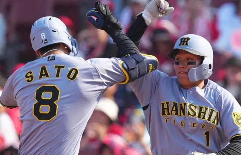 森下と佐藤輝明「スタメン入るにはメジャー行くしかないな」と思ってそう