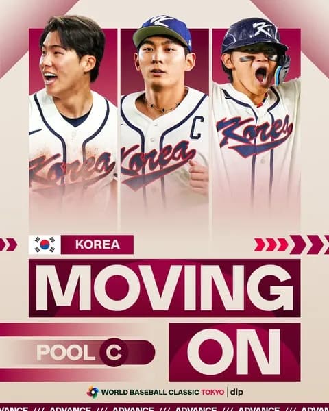 【WBC】韓国2009年以来の決勝トーナメントへ