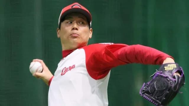 カープ栗林「結果が出ていないのは自分だけ」開幕ローテ入りに危機感「なんとかしたい」