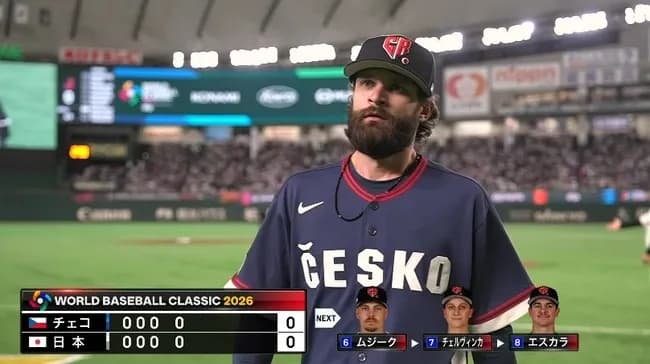 【WBC1次R・侍ジャパン対チェコ】チェコ先発サトリア、侍ジャパンを4回無失点ｗｗｗｗｗｗｗｗｗｗｗｗｗｗ