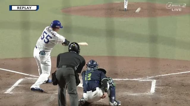 細川、ボール球をちょこんと当ててホームランｗｗ