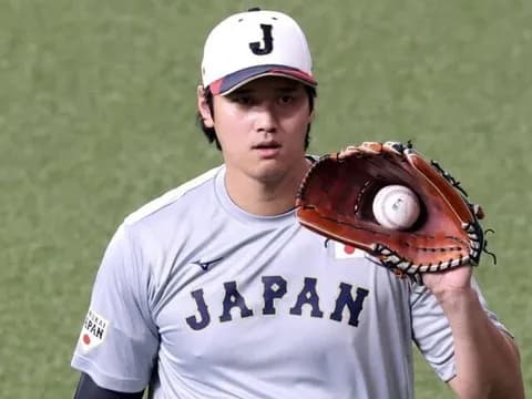 【野球】大谷翔平、圧巻の4回59球7K奪三振ショー！　決戦の地で侍相手にライブBP登板　抜群の球威とキレでバット2本折る