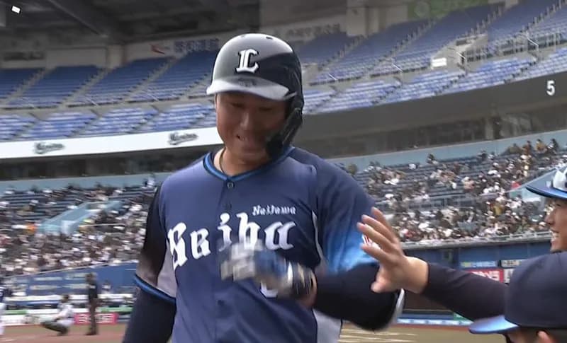 西武・渡部聖弥、2年目のジンクス関係なしの一発！