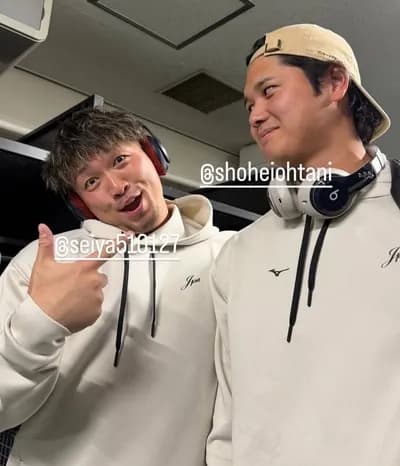 【朗報】鈴木誠也といる大谷翔平、楽しそう