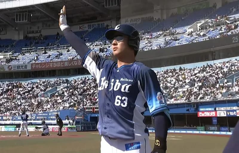 西武・長谷川信哉、同点ホームランでマーベラス！