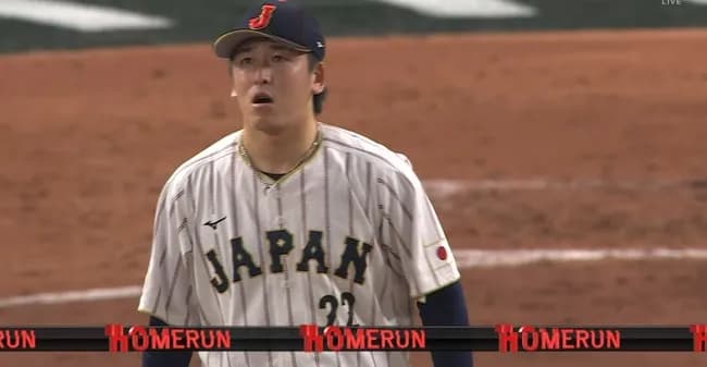 【WBC】隅田知一郎、2ラン被弾…日本のリード1点に