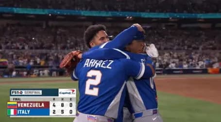 ベネズエラ、逆転勝利で決勝はアメリカvs.ベネズエラ！！！！！！