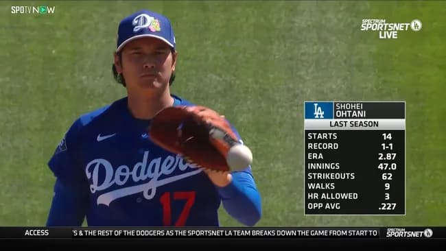 【悲報】大谷、なぜかWBCでは投げず敗退してすぐのオープン戦で投げてしまう