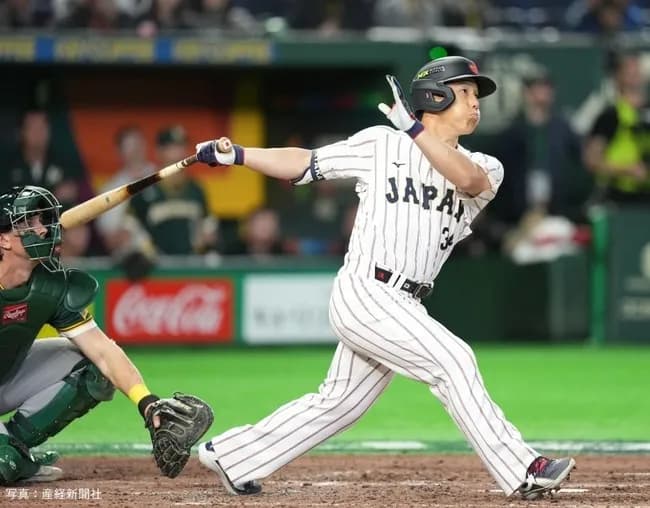 吉田正尚（トウキョウのすがた）.500（14-7）　2本塁打　6打点　OPS 1.548