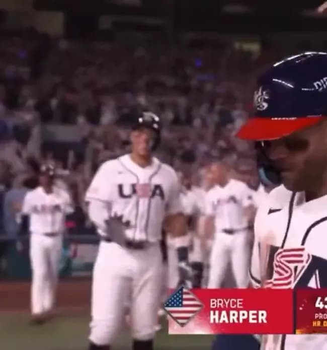 【動画】ハーパー「同点２ランうおお！」ジャッジ「まあいいじゃんそういうの」