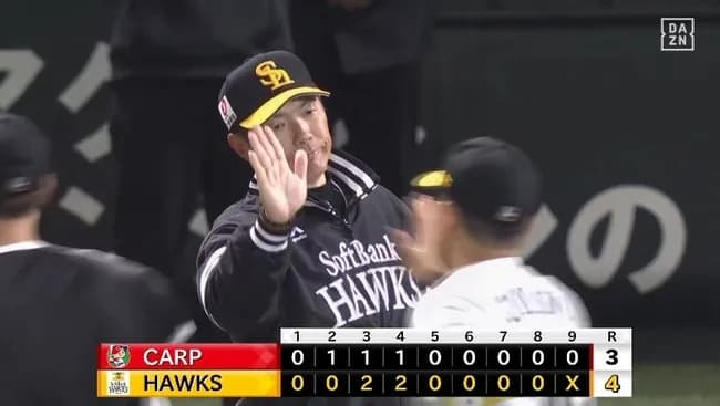 【ソフトバンク対広島オープン戦】ソフトバンクが広島に逆転勝ち！復帰の柳田が2安打2打点の活躍、笹川が4回に決勝2点打 開幕投手の上沢は3回途中2失点で降板