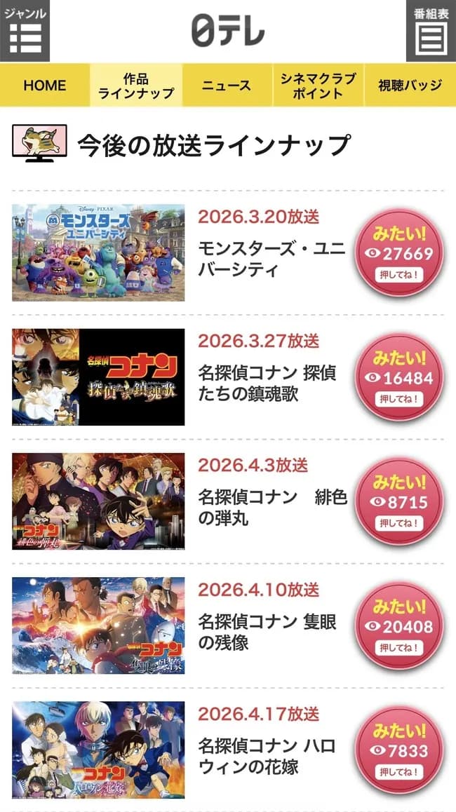 金曜ロードショー、終わるｗｗｗｗｗｗｗ