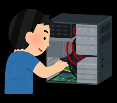 【画像】自作PCにステッカー貼った！