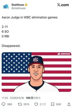 アーロン・ジャッジ（性格良いらしい。記者含め同業者で悪く言う人誰もいない）←アンチが多い理由