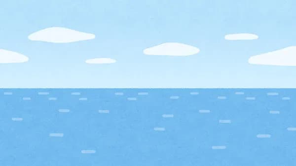 【画像】海に来た