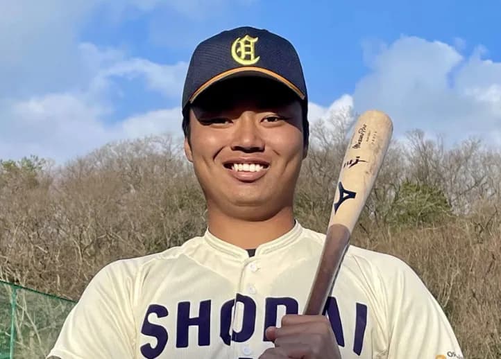 大商大の真鍋くん、打球音がすごすぎる