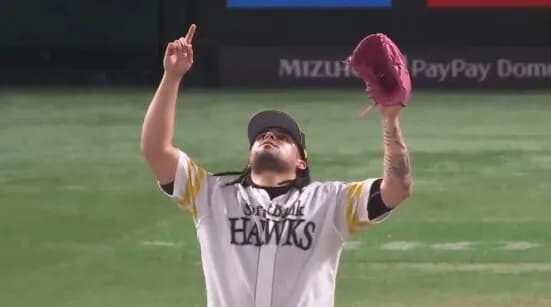 ホークス元守護神オスナが一軍外れる　退団の可能性も