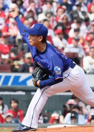 【朗報】チュニドラ、新人が7回101球1失点の快投！