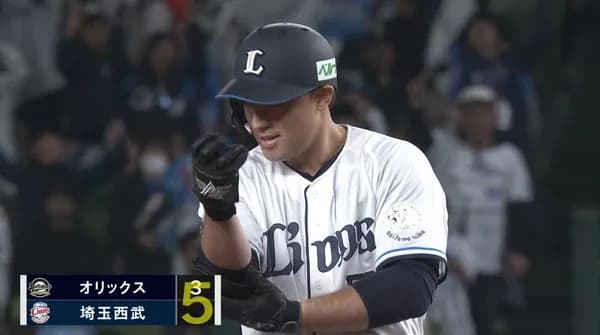 西武・林安可、勝ち越し2点タイムリー!これは台湾の至宝