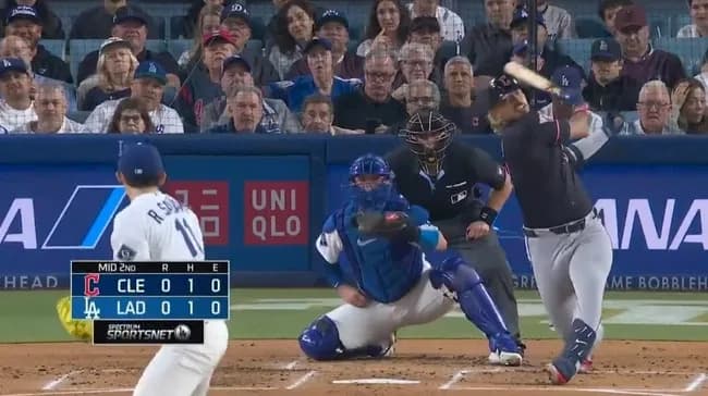 今季初登板のドジャース先発佐々木朗希、2回まで1安打無失点2奪三振！！！！！！