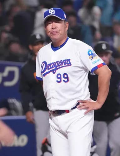 中日井上監督、金丸（6回2失点）に「球は良い。結果勝ててないという事は何かが足りてないという事」