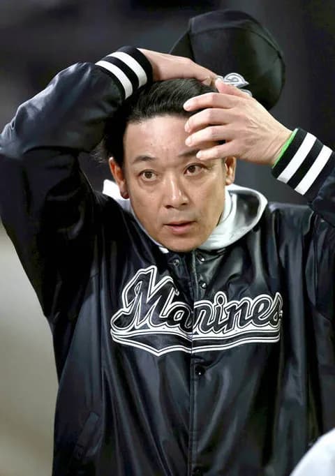 ロッテ・サブロー監督、ノーヒットノーラン献上に「このメンバーを使った僕が悪い」