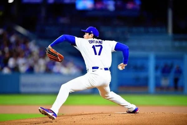 大谷翔平　6回 87球 被安打1 6奪三振 4与四死球 失点0