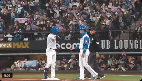 【日本ハム】田宮裕涼がライトへのタイムリーヒット！｜ロッテ戦｜打った瞬間の反応まとめ｜3/31