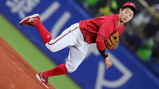 カープドラ3勝田成、打率.071 0本 1打点 出塁率.133 OPS.205（ショート固定）