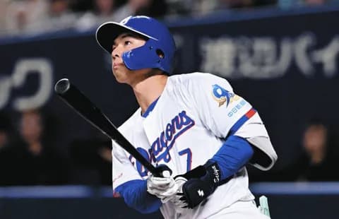 【中日】福永裕基、1号2ラン「追い込まれて必死…最高のかたちに」