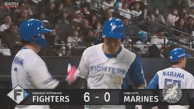 【日本ハム対ロッテ3回戦】日本ハム・清水優心、自身2021年以来5年ぶりの一発となる今季第1号2ランホームラン！！！！！！！！！！！！！！