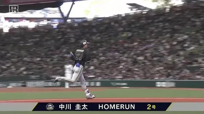 【西武対オリックス3回戦】オリックス・中川圭太、西武・糸川から第2号3ランホームラン！！！！！！！！！！！！！！！！！！