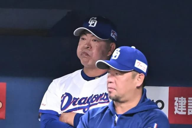 【中日】５連敗で単独最下位転落　井上監督一問一答「矢面に立つのは僕で十分」